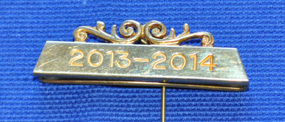 Breast Jewel Top Date Bar - WM 2013-2014 - Engraved